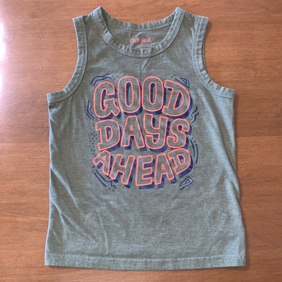 Cat & Jack Sleeveless Tank Top “Good Days Ahead”